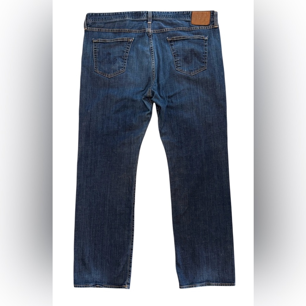 AG Adriano Goldschmied Jeans 42x34 The Protege Straight Leg Blue Stretch 43x34 - Picture 8 of 11